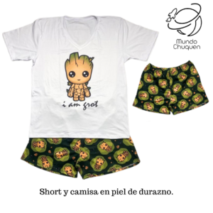 pijama groot talla M-L pantaloneta