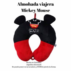almohada viajera mickey
