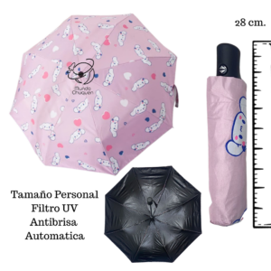 sombrilla cinnamoroll personal automatica