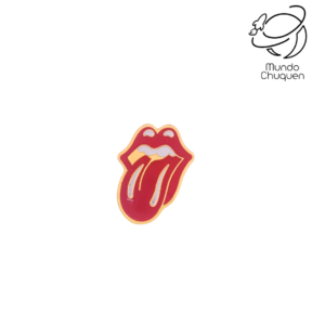 pin rolling stones metalico