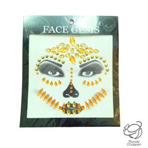gemas facial amarillo-