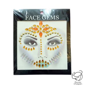 gemas facial roja