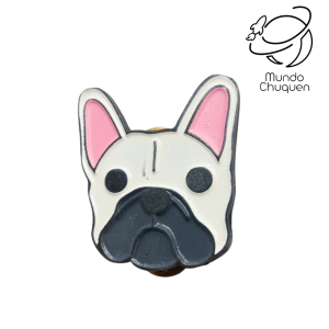 Pin perrito blanco
