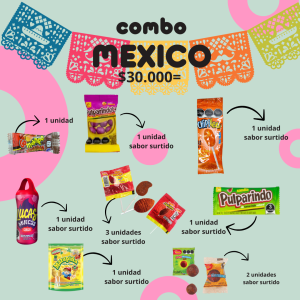 combo dulces mexicanos