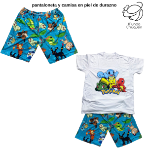 Pijama pokemon (pikachu)talla S-M unisex pantaloneta