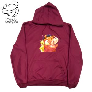 buso rey leon talla XL vinotinto