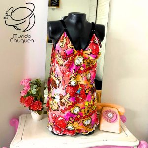 pijama garfield talla S-M bata