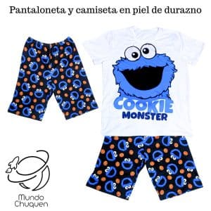 pijama comegalletas talla M-L unisex pantaloneta