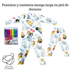 pijama bluey talla14-16 niñ@ pintar