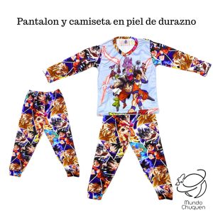 pijama dragon ball talla 6-8 niñ@
