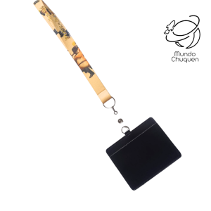 Porta carnet Gato con botas