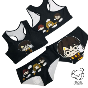 Conjunto top + Cachetero  Harry Potter