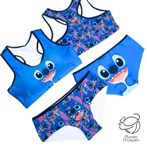 Conjunto top + Cachetero stitch