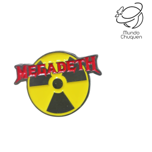 Pin Mega -deth Metalico