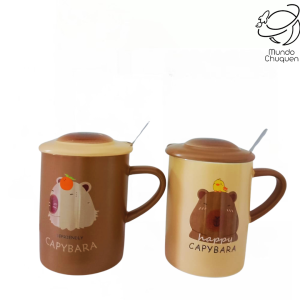 Mug Capybara Tapa-mesclador