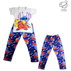 Pijama Stitch Talla L-XL Pantalón