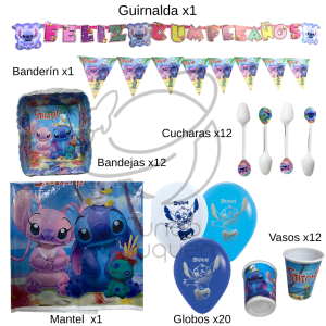 Kit cumpleaños Stitch