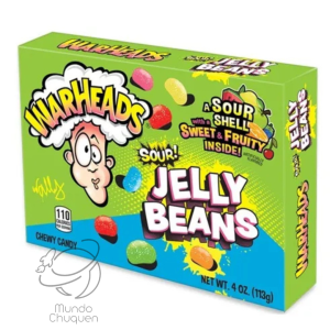 Warheads acido Jelly Beans 113g