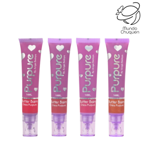 Mantequilla de labios purpure
