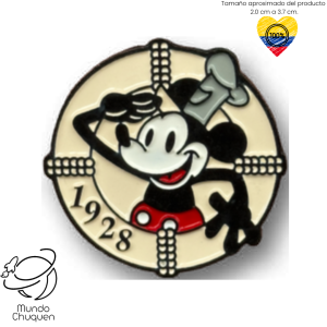 Pin Mickey Mouse metalico