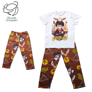 Pijama Harry potter pantalón Talla:s-m