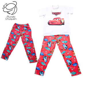 Pijama Cars  pantalón Talla:plus