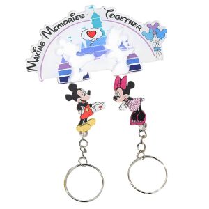 Llavero en pareja Mickey y Minnie