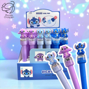 Esfero con sello siliconado Stitch