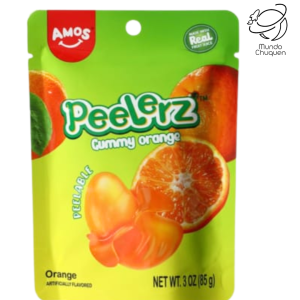 Peelerz naranja 85g (gomas que se pelan)