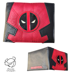Billera dead pool con placa