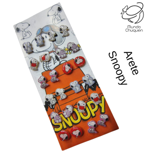 Arete Snoopy  unidad