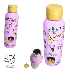 Termo Harry con tapa madera 550 ml