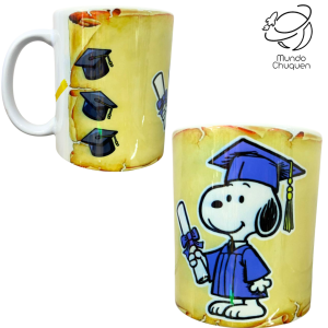 Mug Snoopy graduado