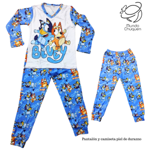 Pijama Bluey pantalón talla 8-10 niñ@s