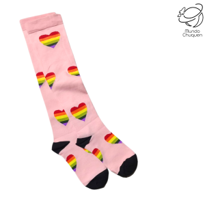 Media corazon rosa compresion 20-30