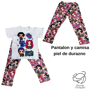 Pijama Guerras K-POP Talla 4-6
