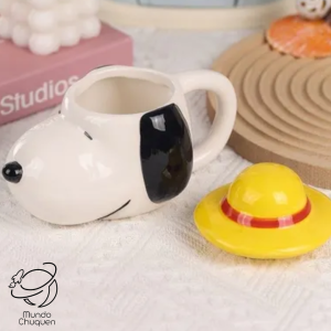 Mug Snoopy sombrero 3D