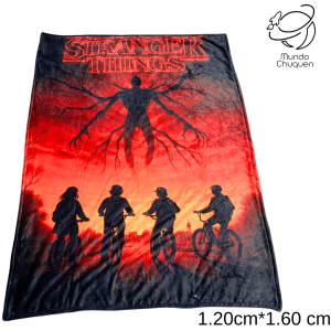Cobija stranger things  térmica Viajera (bajo pedido)