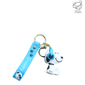 Llavero  snoopy audifono