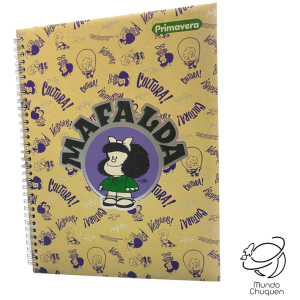 Cuaderno Mafalda argollado