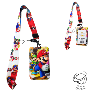 Porta carnet Mario Bross
