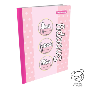 Cuaderno Snoopy