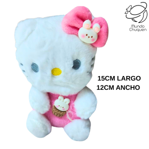 Llavero peluche hello kitty
