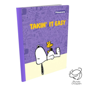 Cuaderno Snoopy