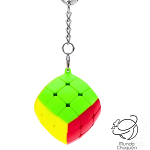 LLavero Cubo 3x3 rubik