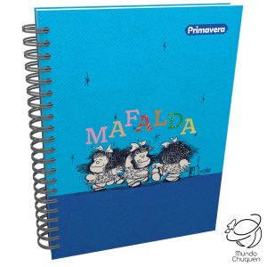 Cuader no Mafalda 5 materias
