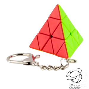 Llavero piramix rubik