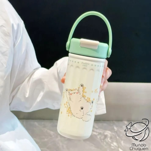 Termo gato blanco 380ml