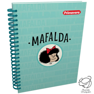 Cuaderno Mafalda 7 materias