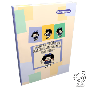 Cuaderno Mafalda 7 materias